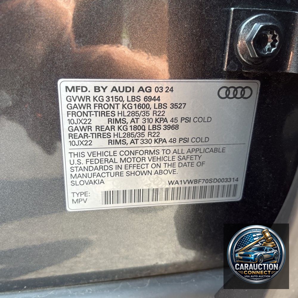 2025 Audi SQ7 Prestige