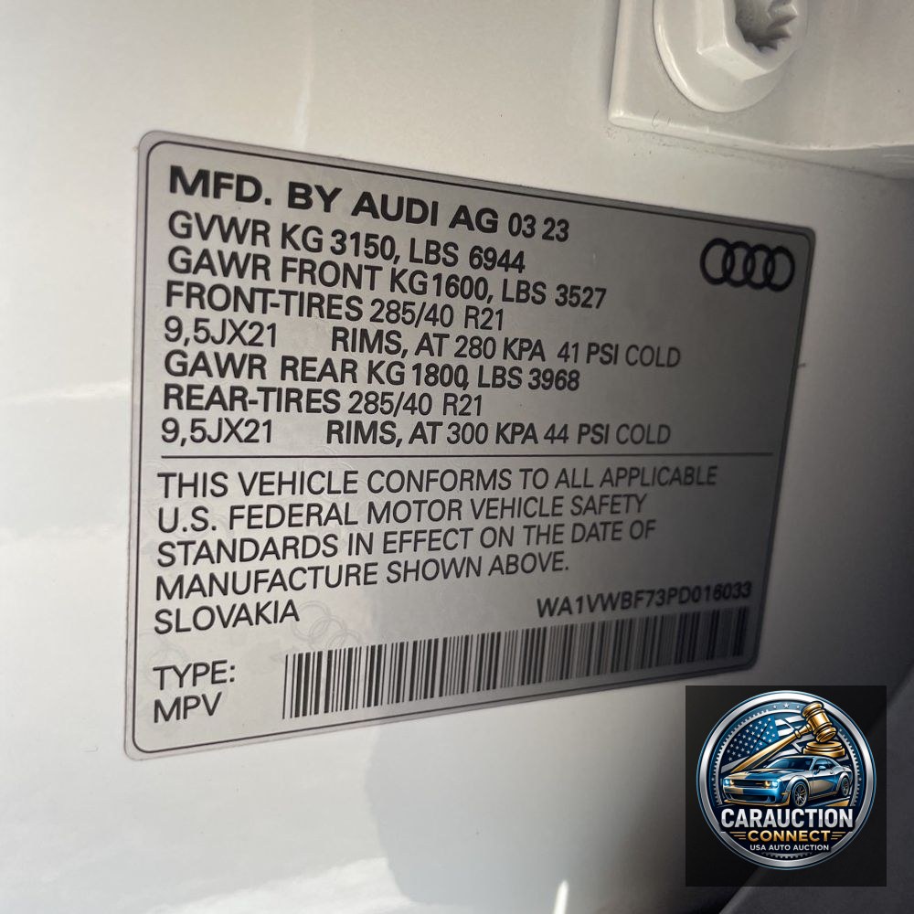 2023 Audi SQ7 Prestige