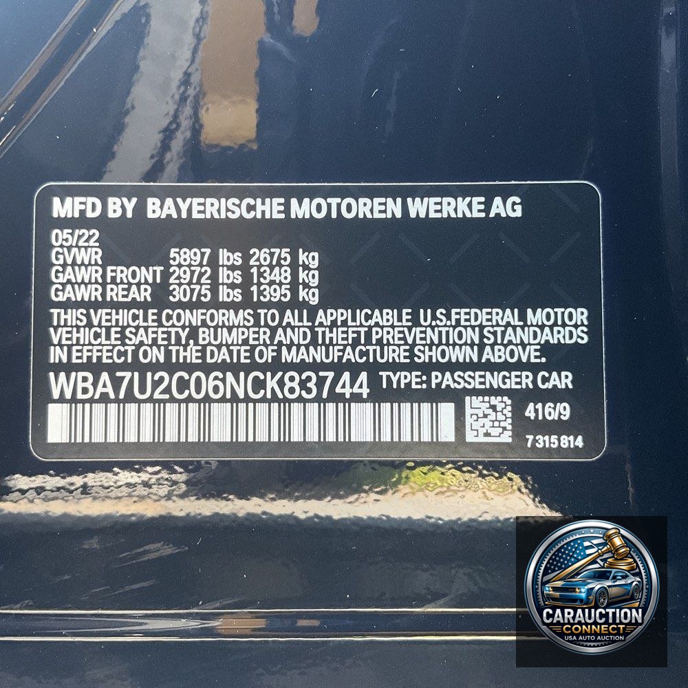 2022 BMW 7-Series 750xi