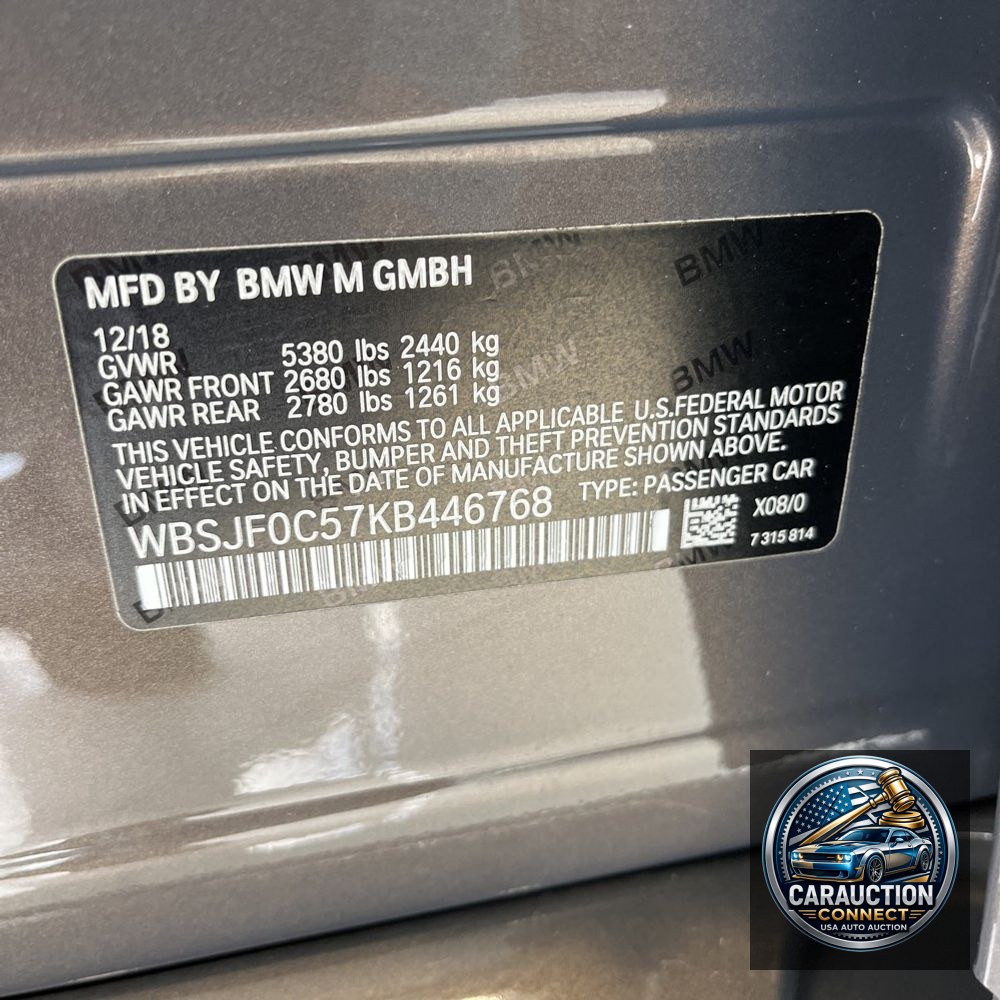 2019 BMW M5 Base