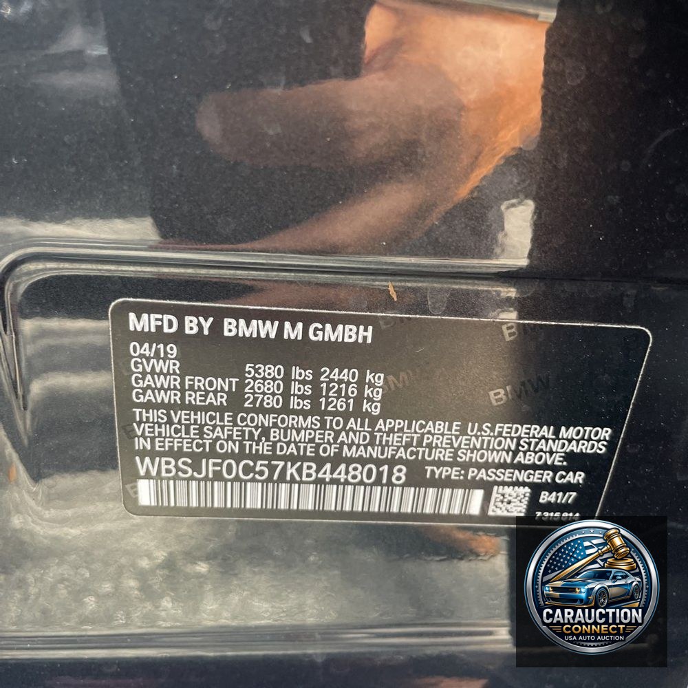 2019 BMW M5 Competition