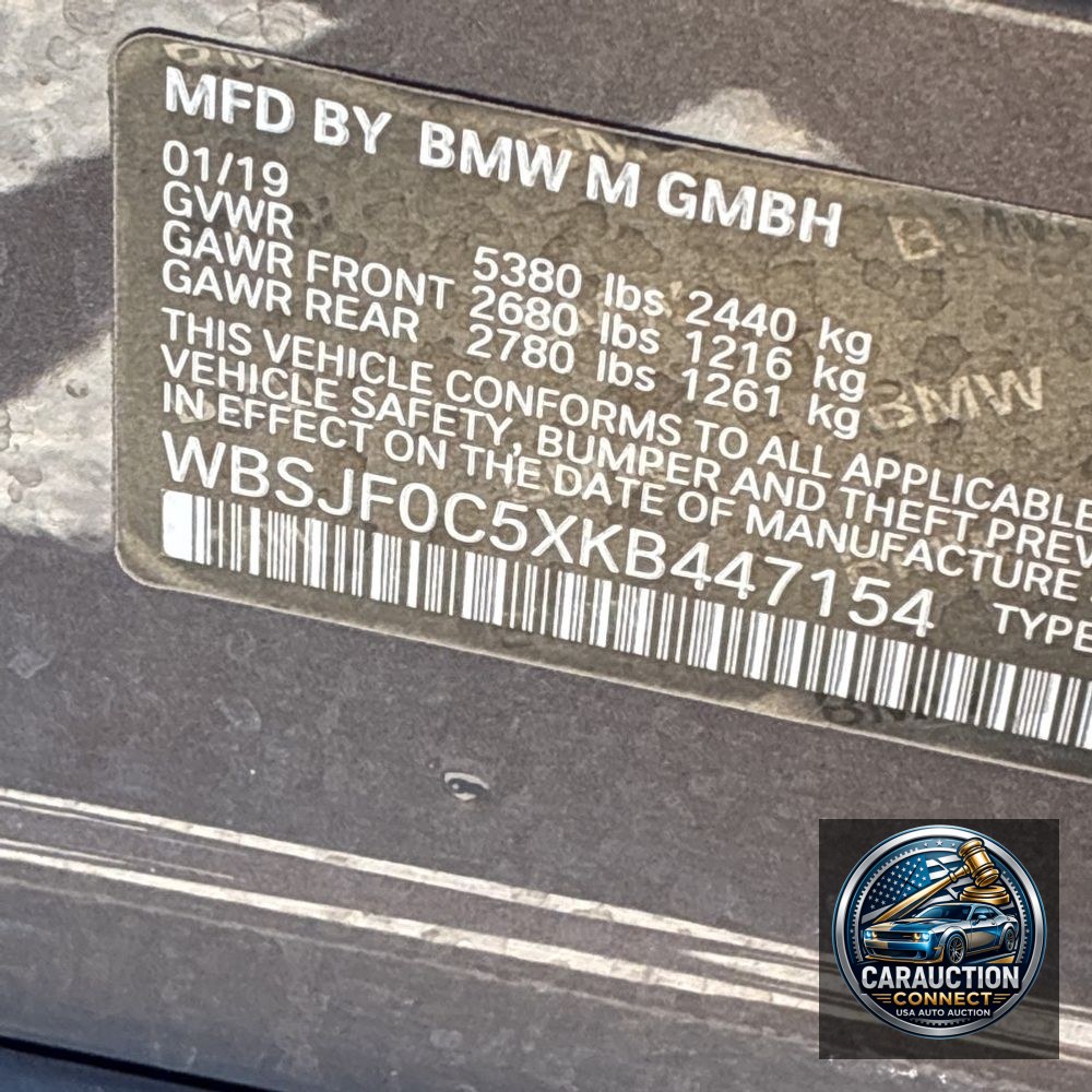 2019 BMW M5 Competition