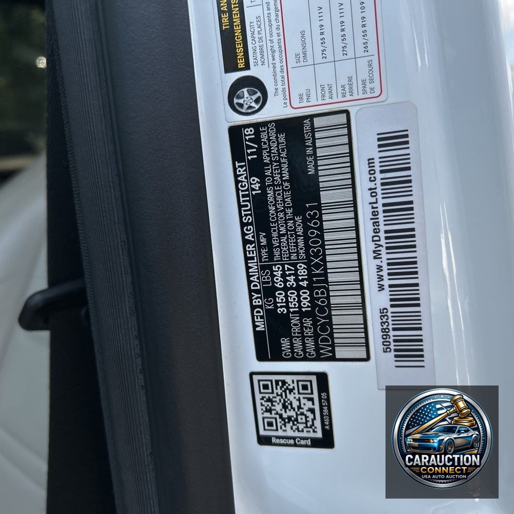 2019 Mercedes-Benz G-Class G 550