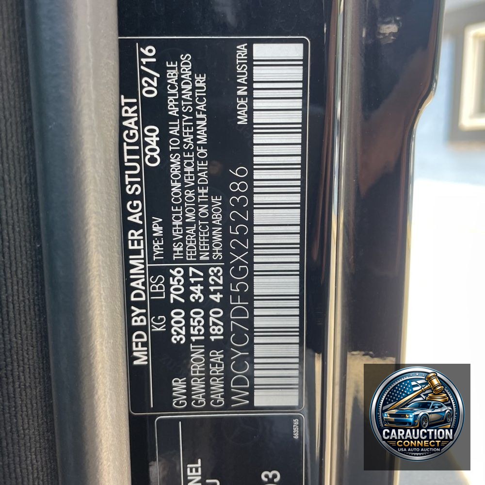 2016 Mercedes-Benz G-Class AMG G 63