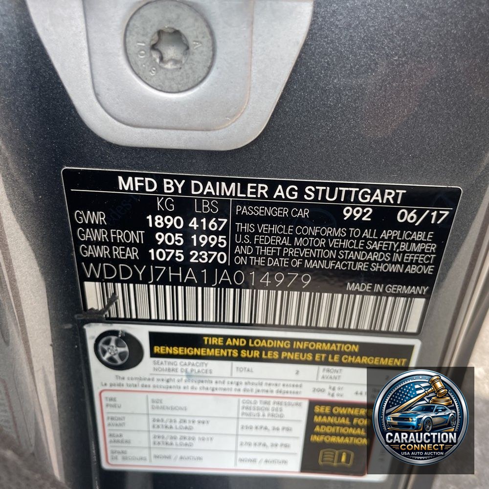 2018 Mercedes-Benz AMG GT Base