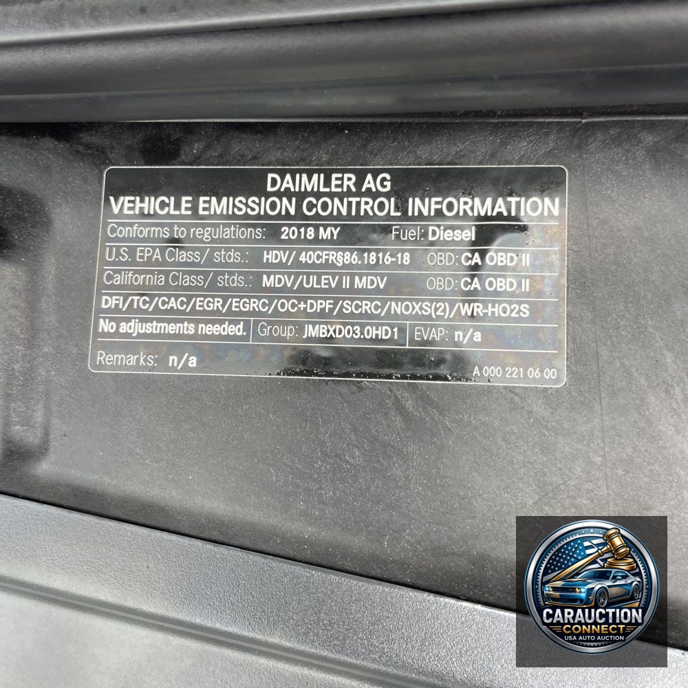 2018 Mercedes-Benz Sprinter 2500
