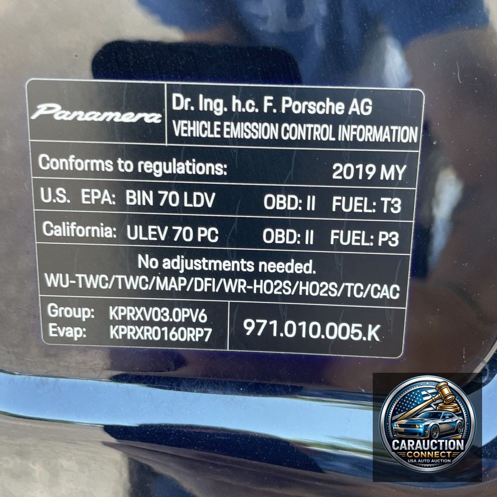 2019 Porsche Panamera 4