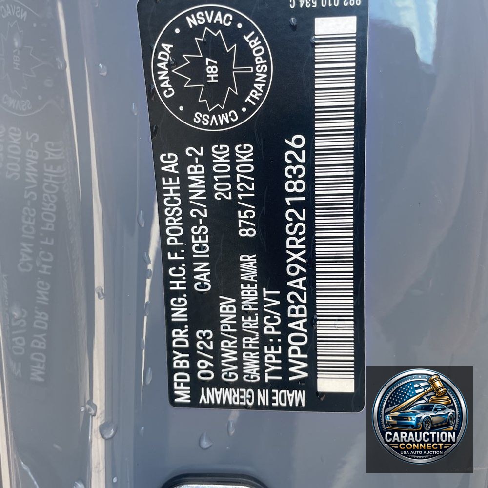 2024 Porsche 911 Carrera 4S