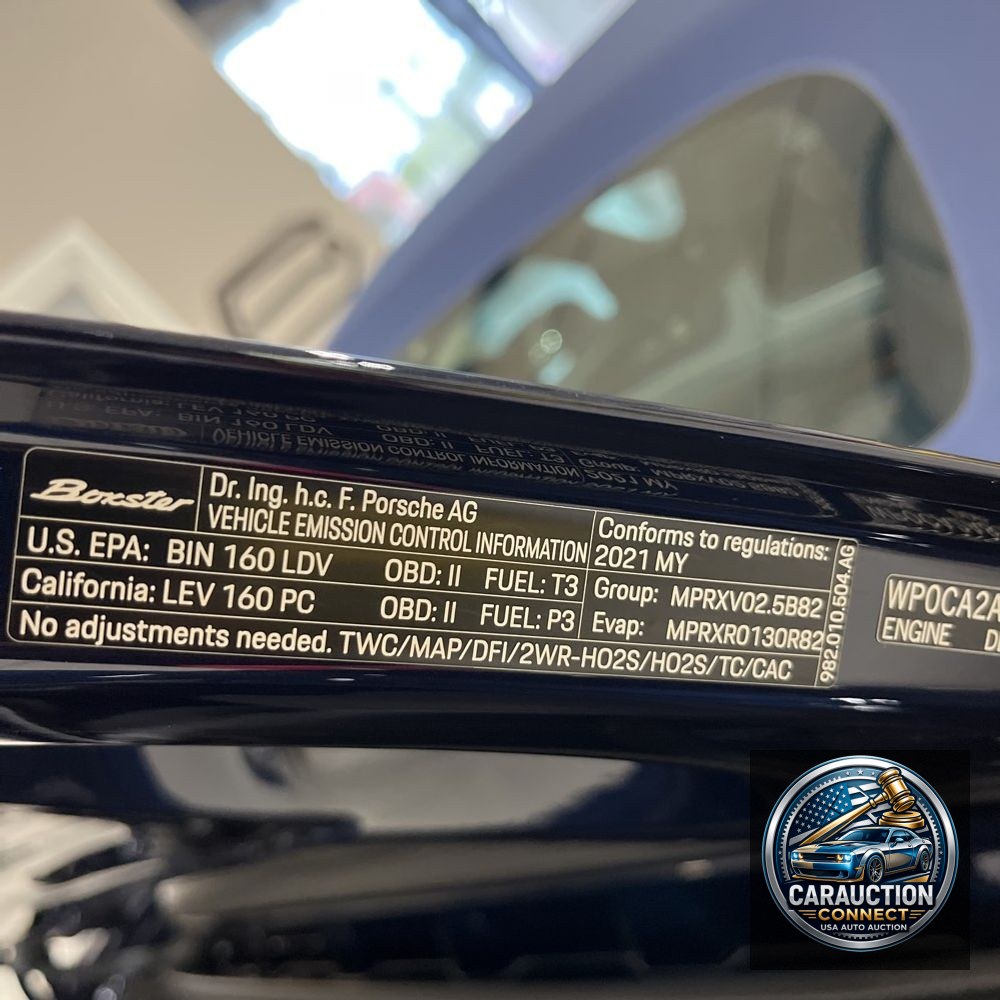 2021 Porsche 718 Boxster Base
