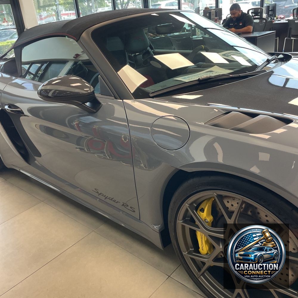 2025 Porsche 718 Boxster Spyder RS