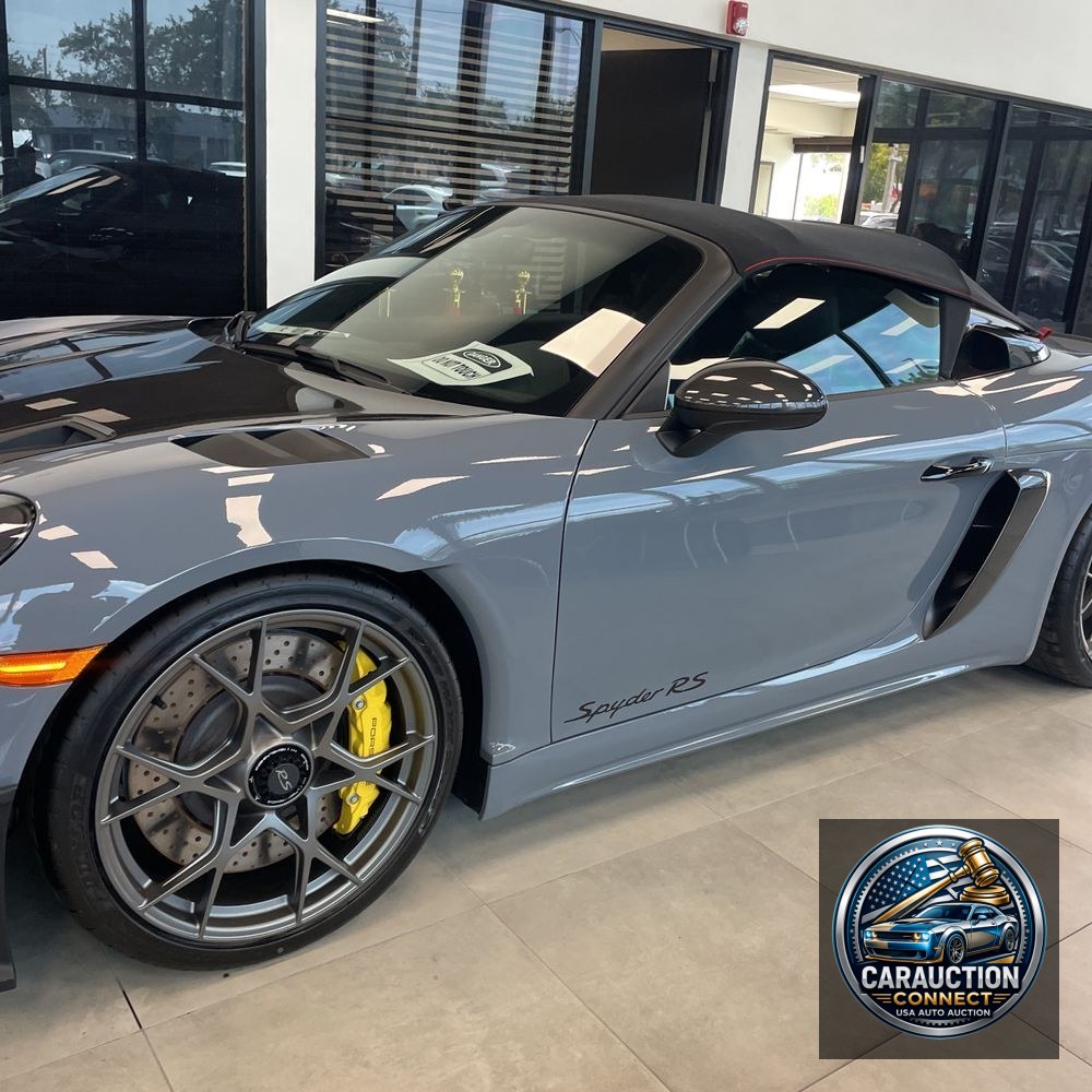 2025 Porsche 718 Boxster Spyder RS