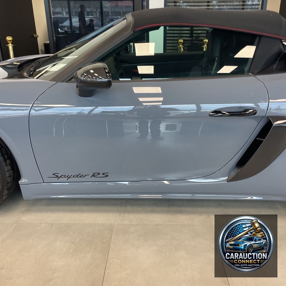 2025 Porsche 718 Boxster Spyder RS