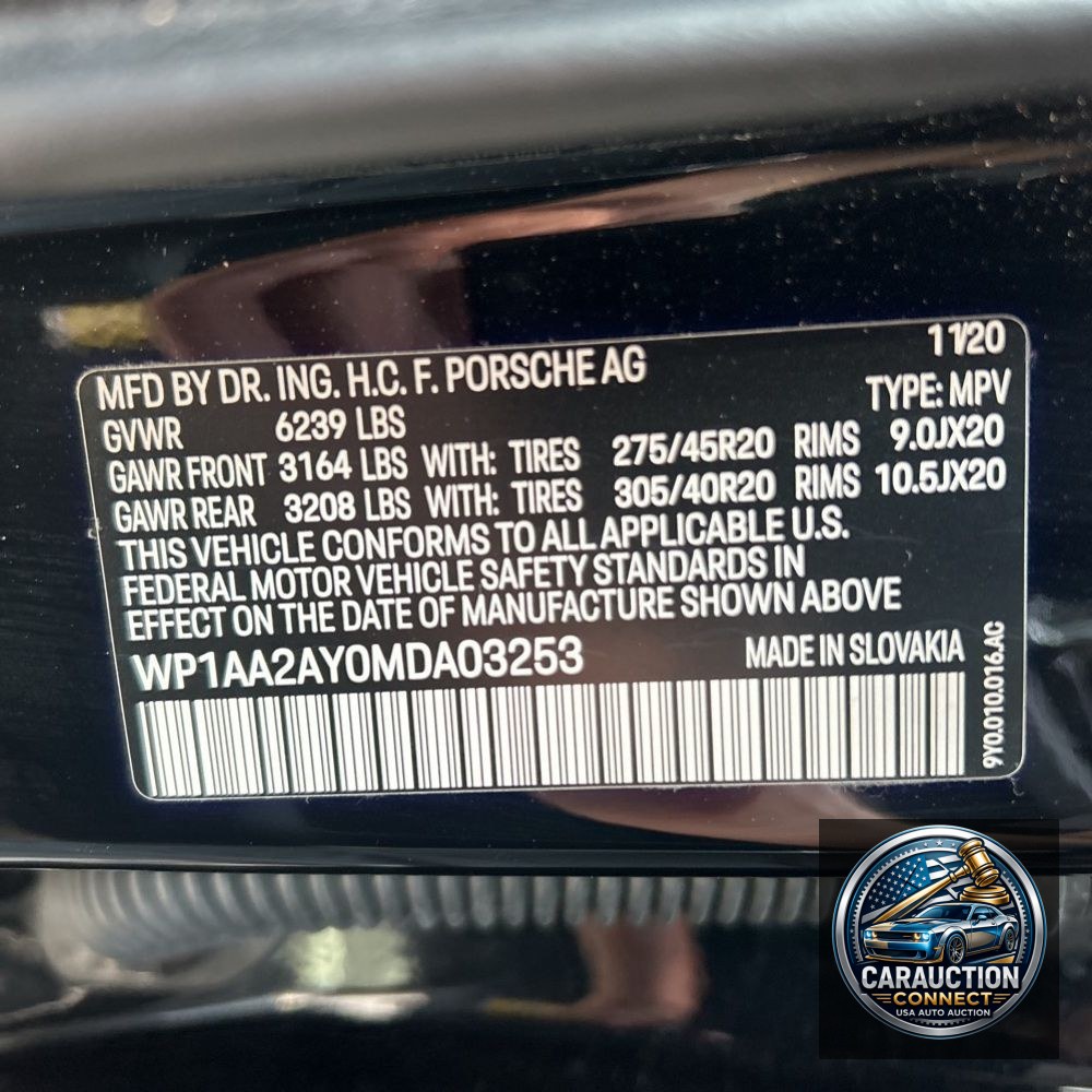2021 Porsche Cayenne Base