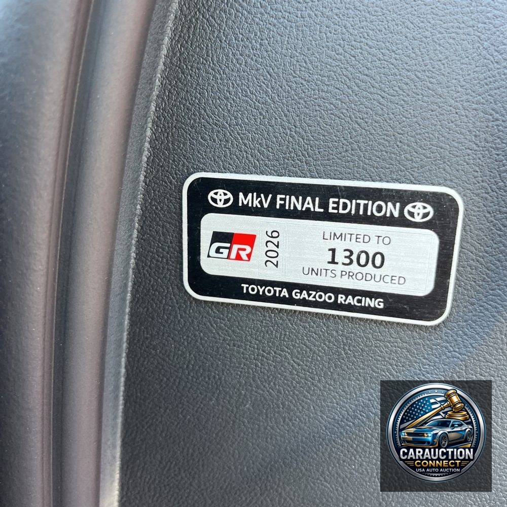2026 Toyota GR Supra MkV Final Edition