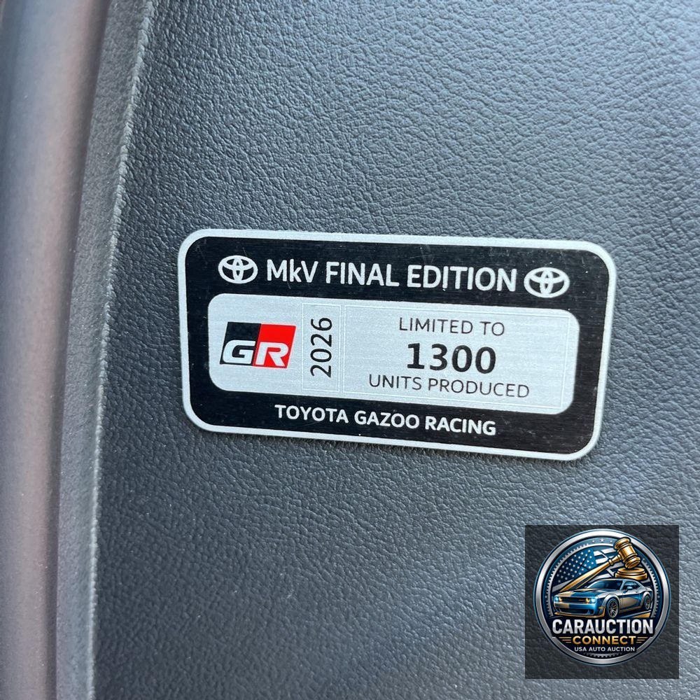 2026 Toyota GR Supra MkV Final Edition