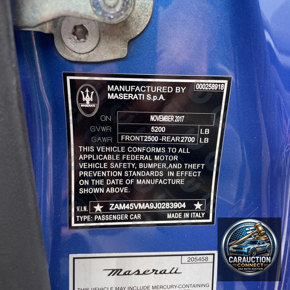 2018 Maserati GranTurismo Base