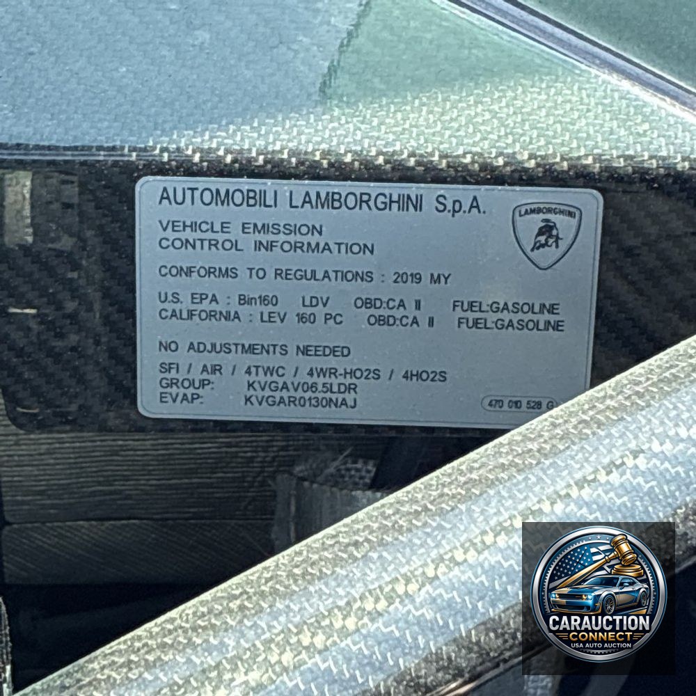 2019 Lamborghini Aventador S